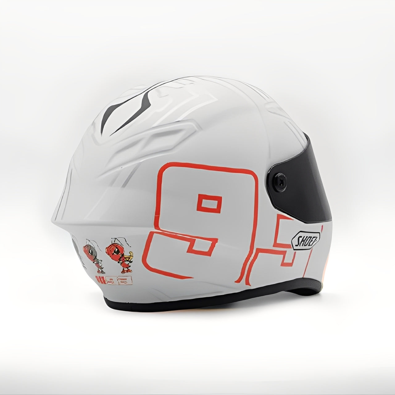 SHOEI | White and Red Marquez Edition